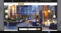 Desktop Screenshot of hoteldivinus.hu