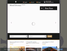 Tablet Screenshot of hoteldivinus.hu